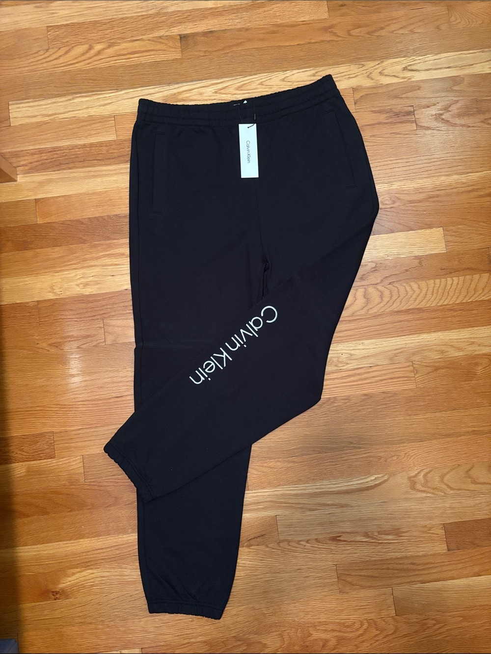 Calvin Klein Black Logo Sweatpants